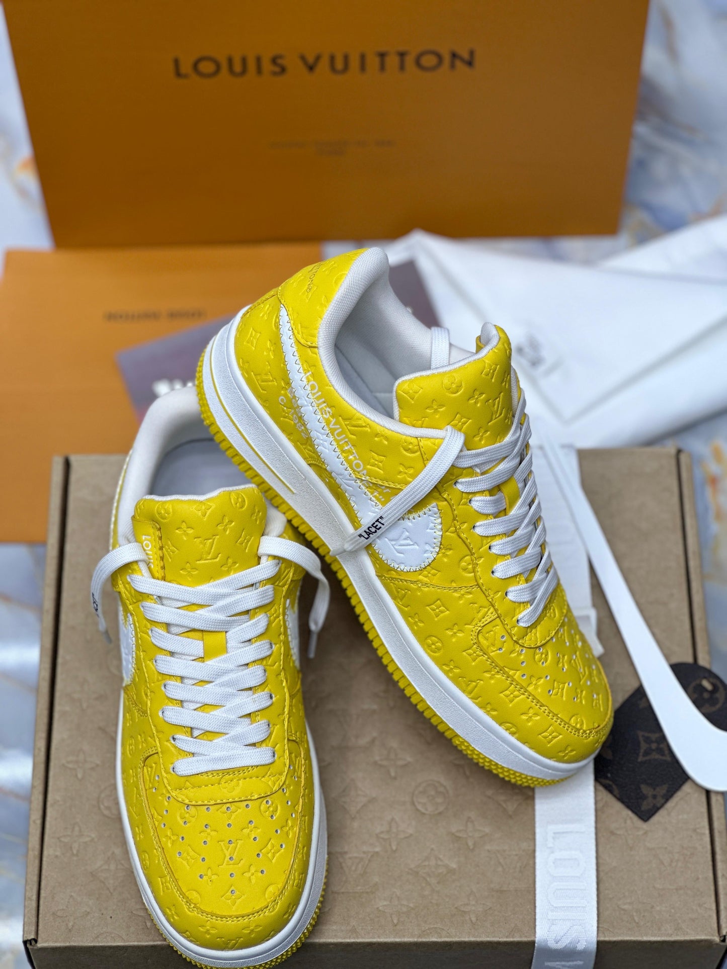 Louis Vuitton X Airforce Shoes