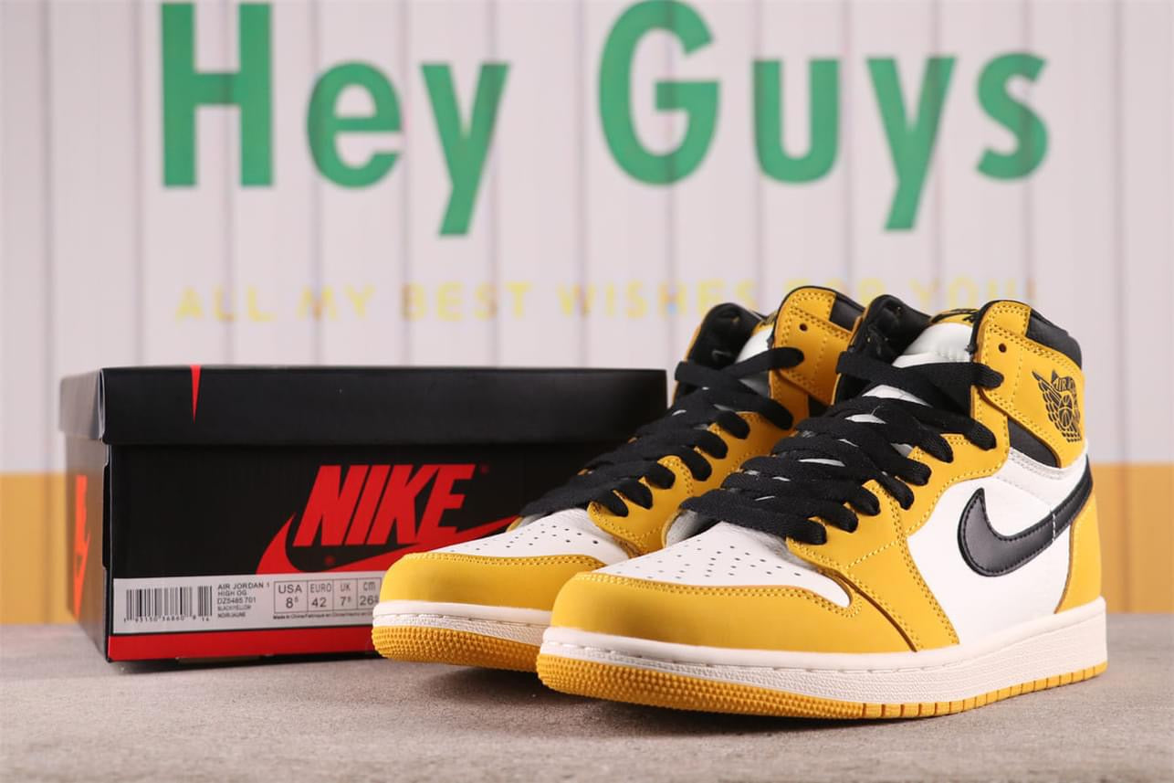 Jordan 1 High OG “Yellow Ochre”