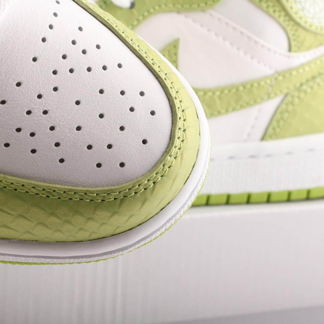 Jordan 1 Mid Green Python