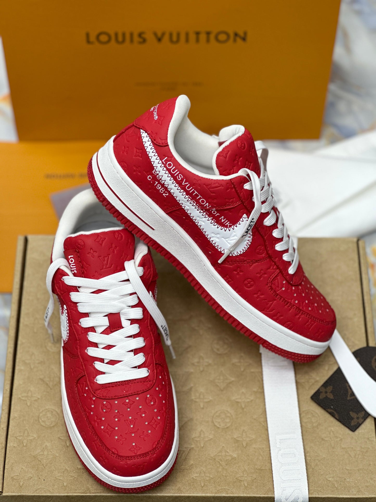 Louis Vuitton X Airforce Shoes