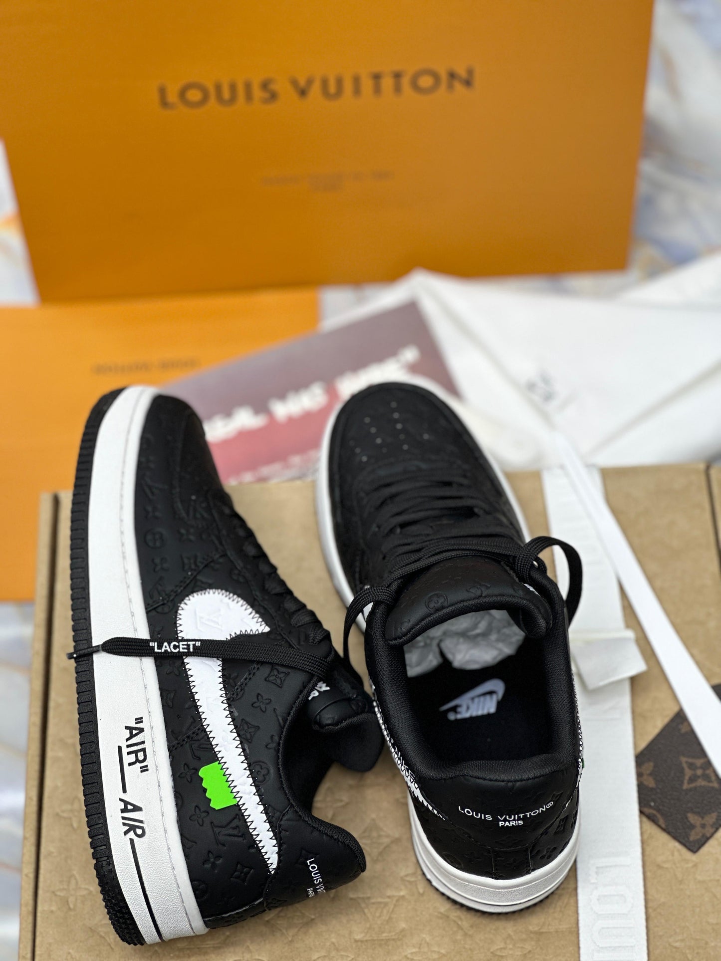 Louis Vuitton X Airforce Shoes