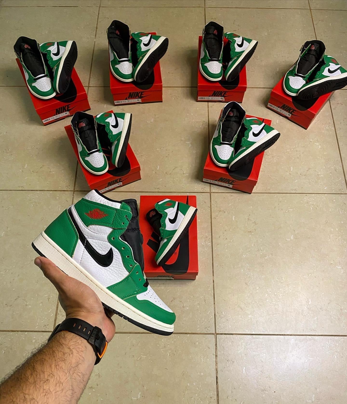 Jordan 1 High Lucky Green
