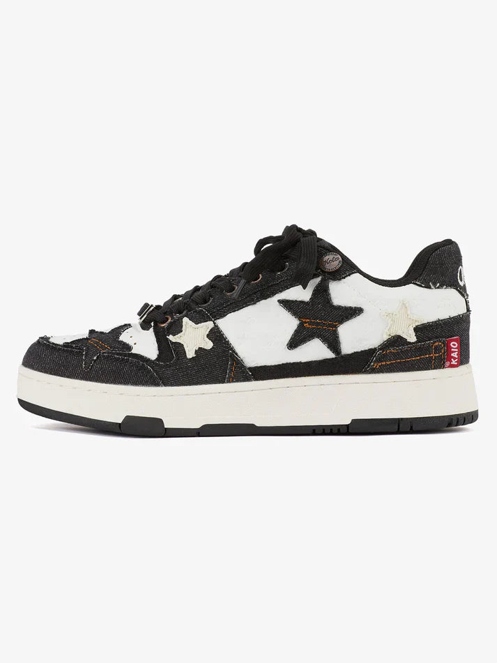 Vintage Star Skateboard Sneakers