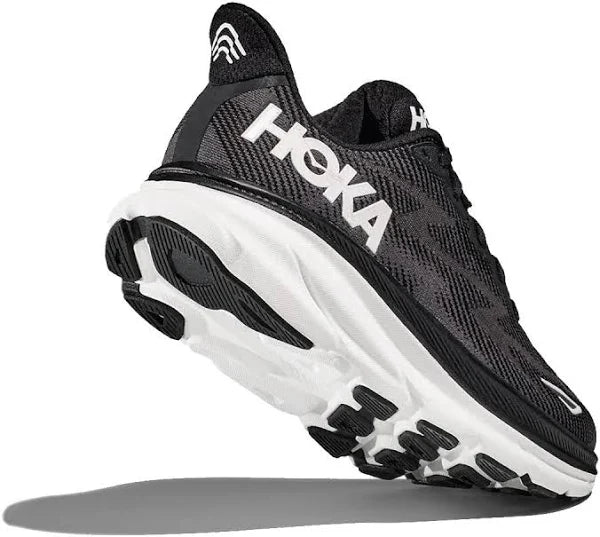 Hoka Men's Clifton 9 - Black/White