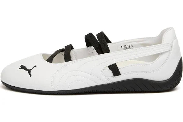 Puma Women's Speedcat Ballet LTH Wns in Puma White/Puma Black