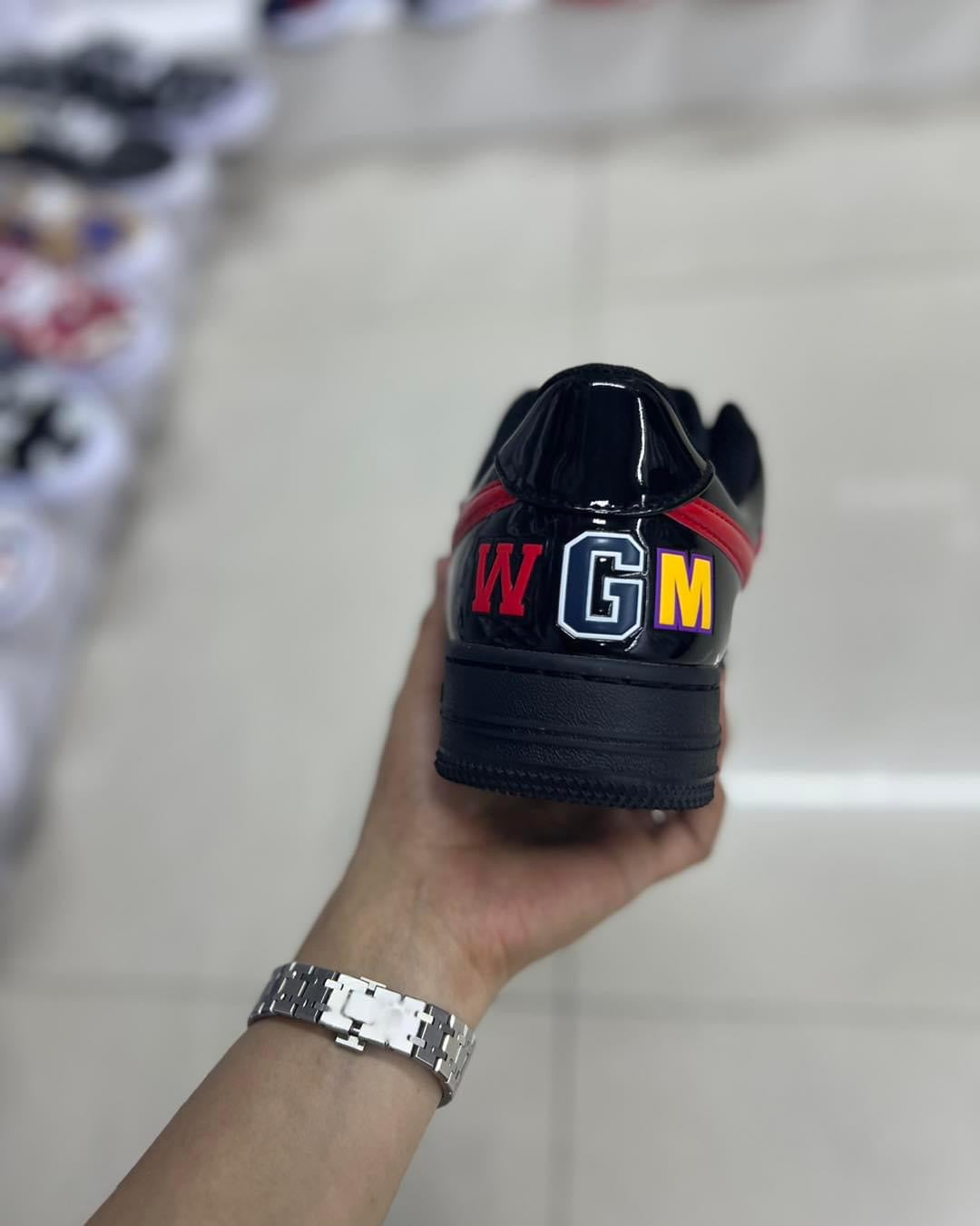 Air Force X Bapesta Black Shark