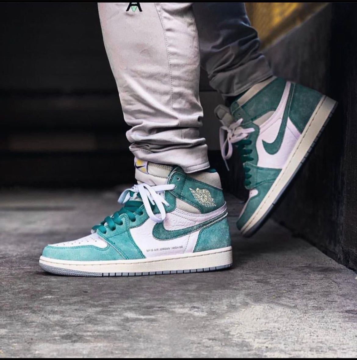 Jordan 1 High Turbo green