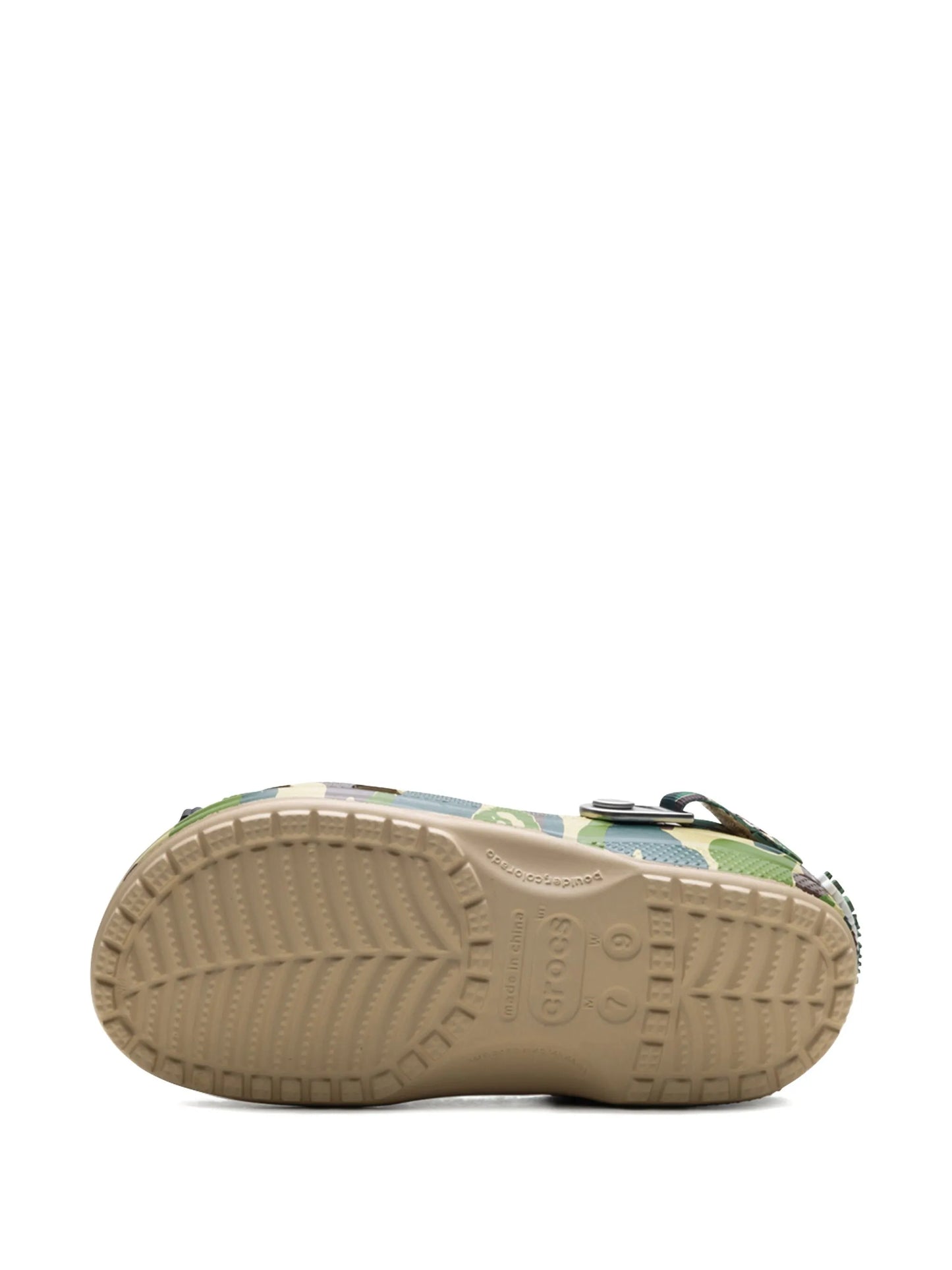 A Bathing Ape Clog "Camo  Green"