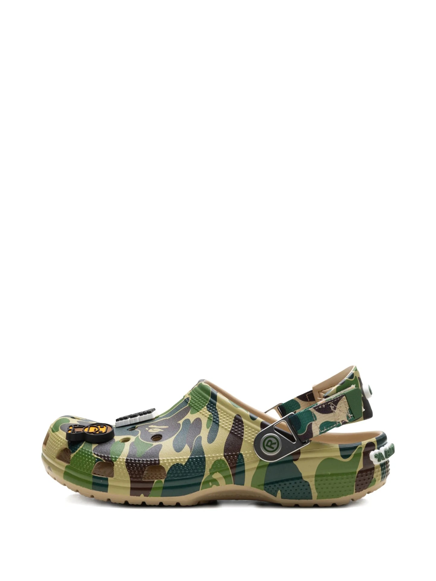 A Bathing Ape Clog "Camo  Green"