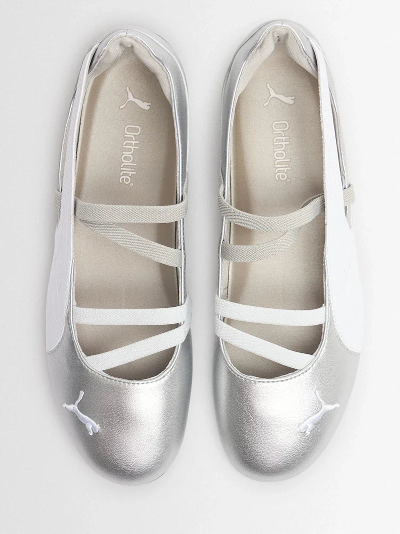 PUMA Speedcat Ballet metallic sneakers