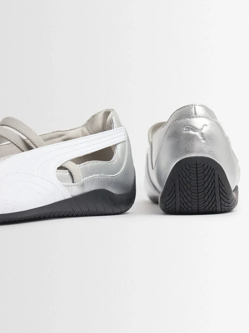 PUMA Speedcat Ballet metallic sneakers