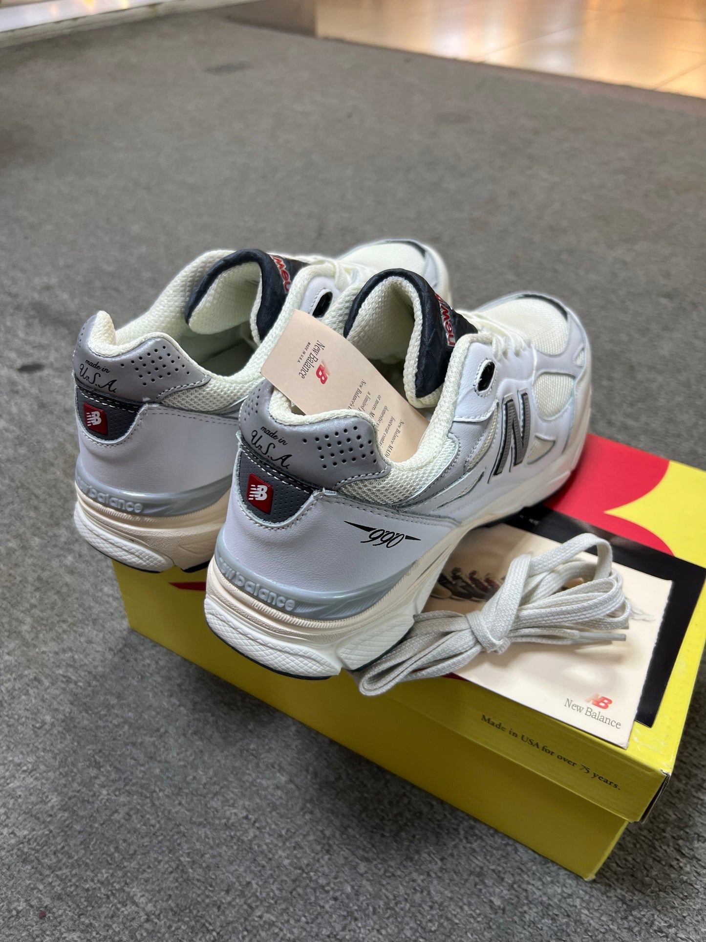 New Balance Teddy Santis x 990v3 Made in USA Sea Salt