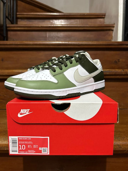 SB DUNK LOW “Oil Green”