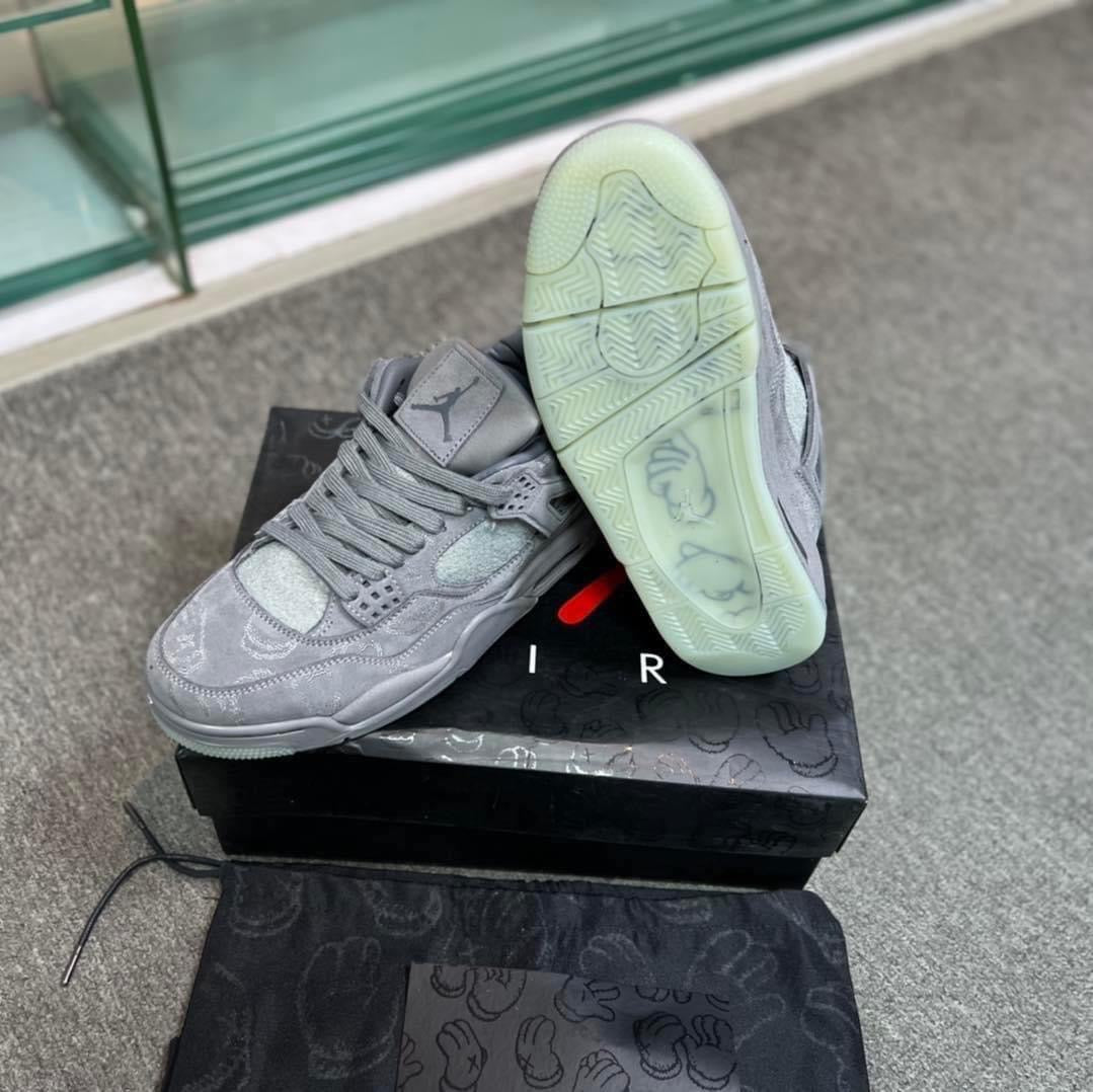 Jordan 4 kaws grey