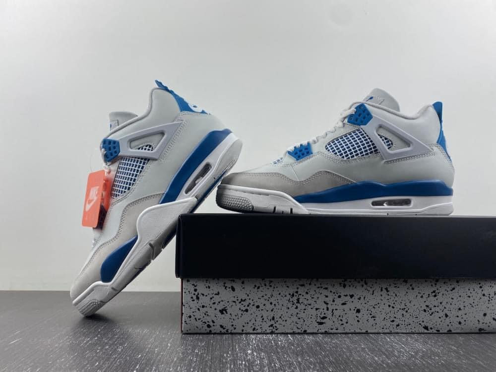 Jordan 4 Military blue