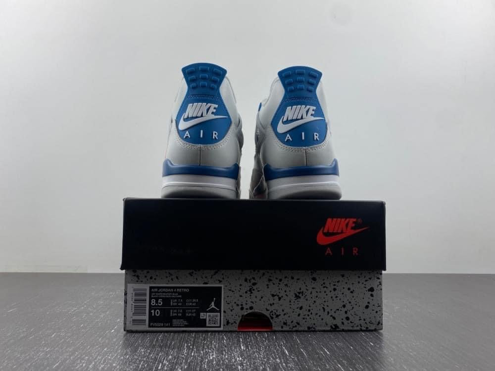 Jordan 4 Military blue