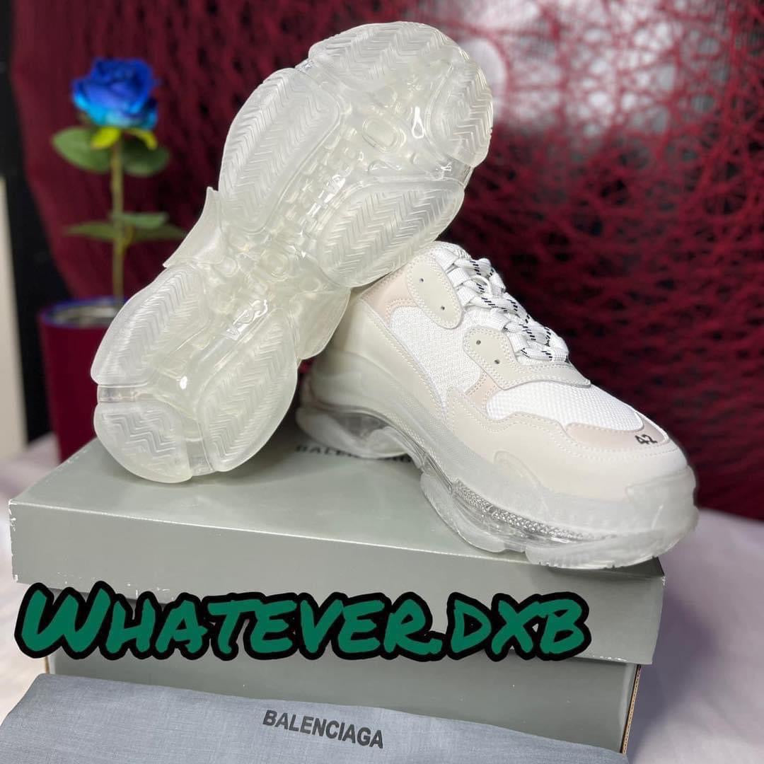Balenciaga Triple S Clear Sole Shoes