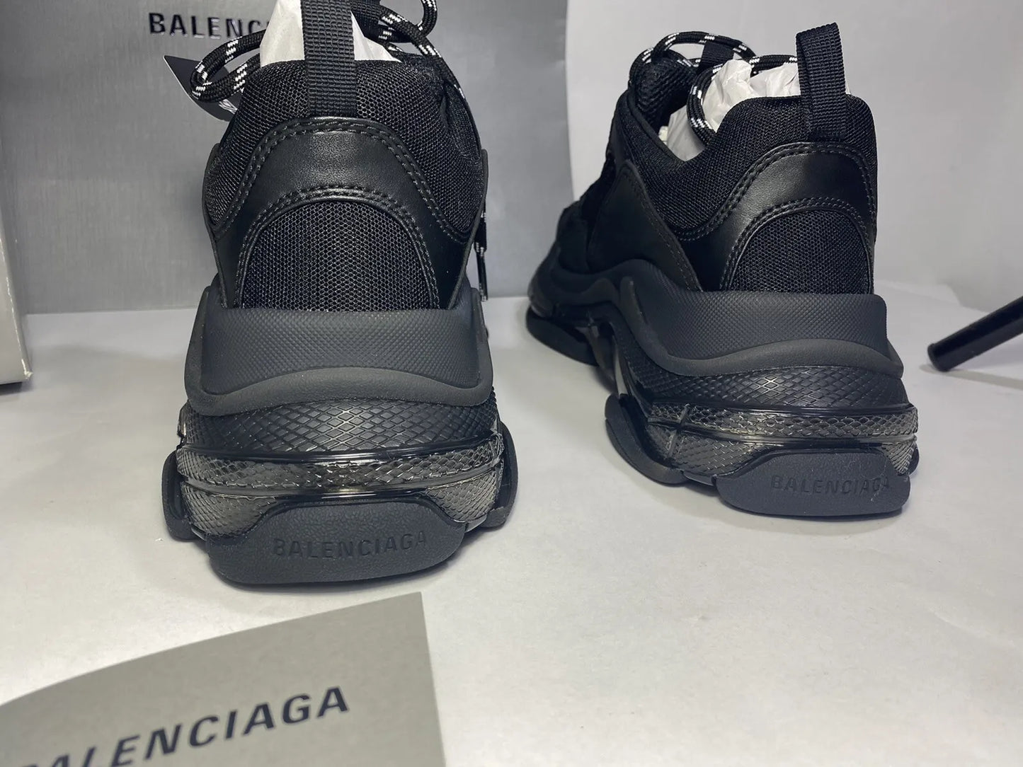 BALENCIAGA TRIPLE S TRIPLE BLACK Shoes