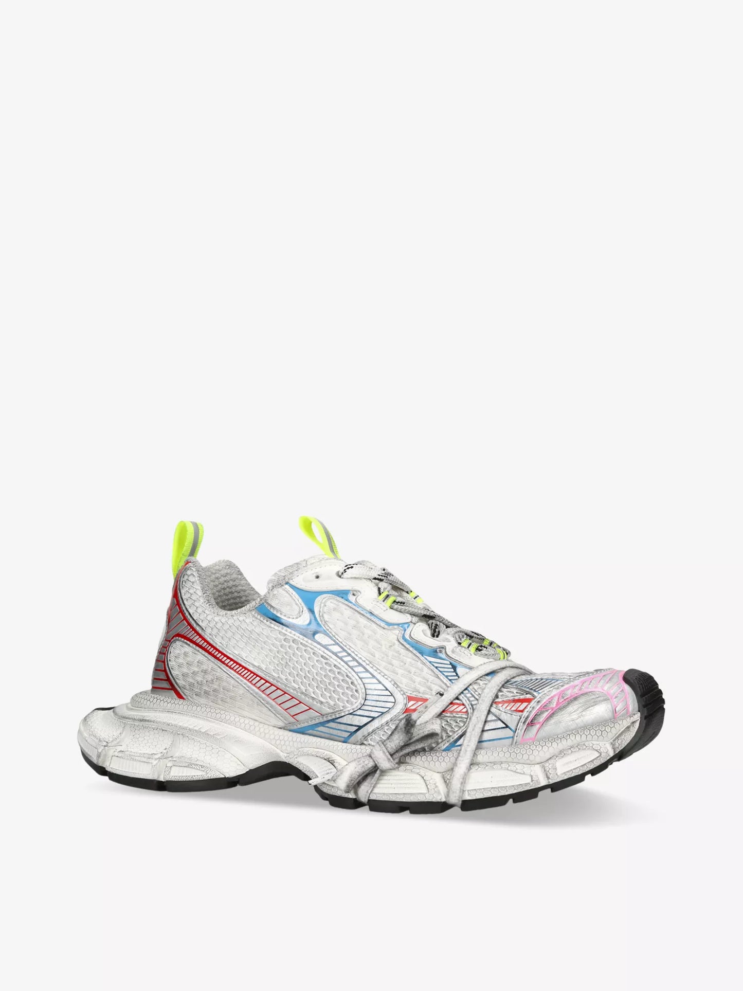 BALENCIAGA 3XL panelled mesh low-top trainers