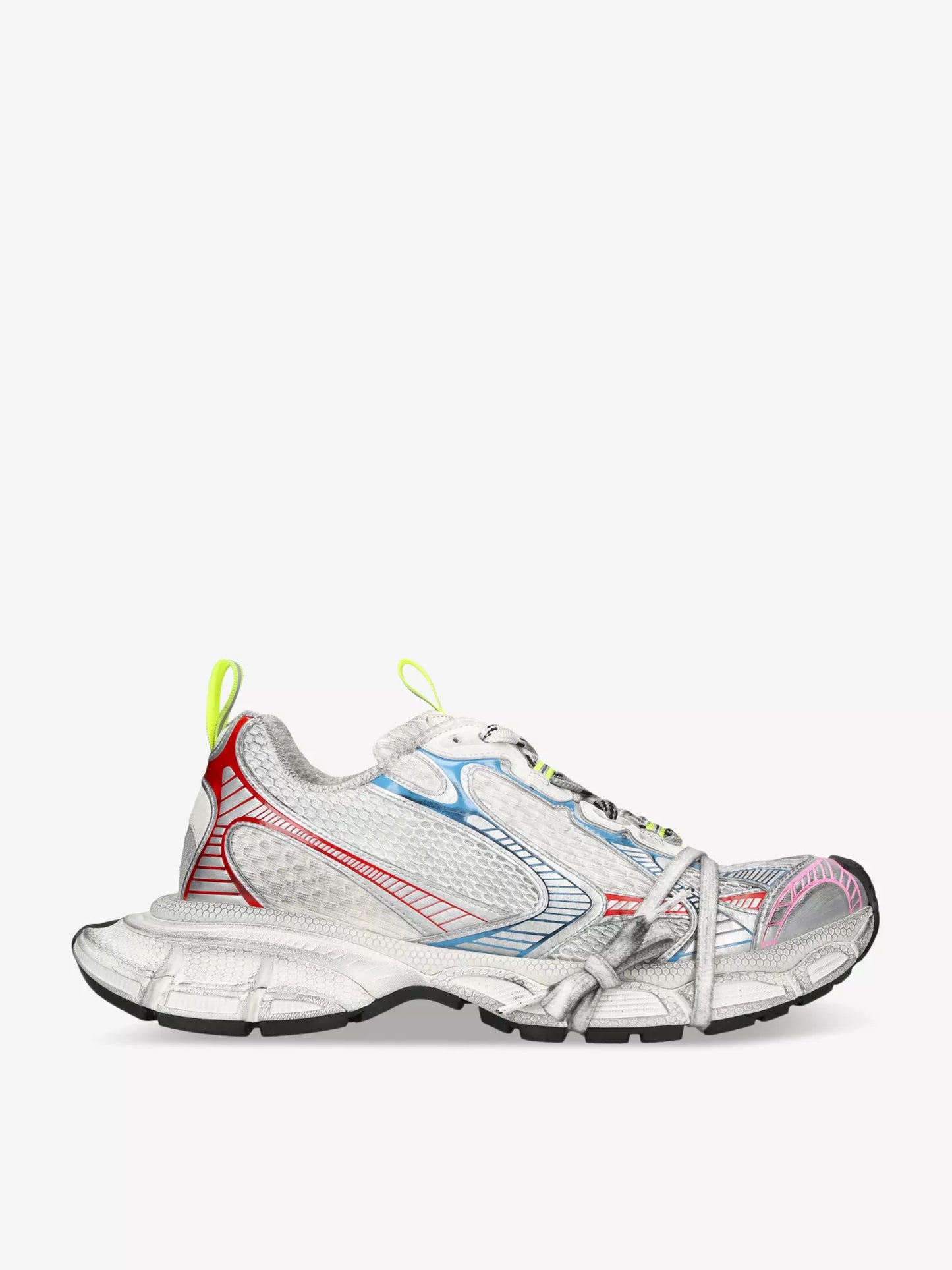 BALENCIAGA 3XL panelled mesh low-top trainers