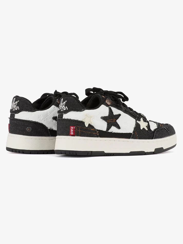 Vintage Star Skateboard Sneakers