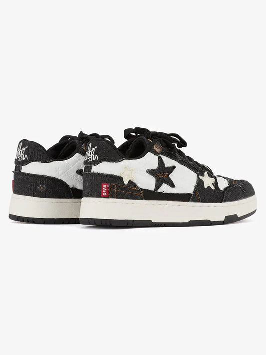 Vintage Star Skateboard Sneakers