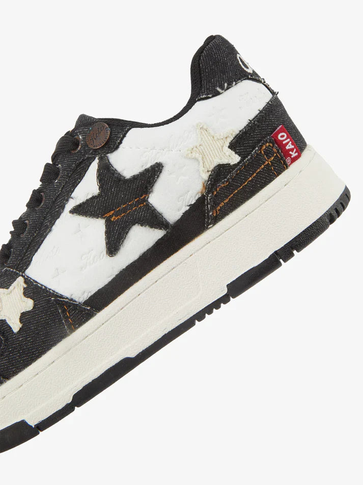 Vintage Star Skateboard Sneakers