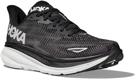 Hoka Men's Clifton 9 - Black/White