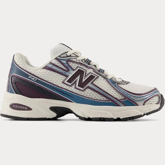 New Balance 740 Sea Salt / Plum Brown / Terrarium Sneakers