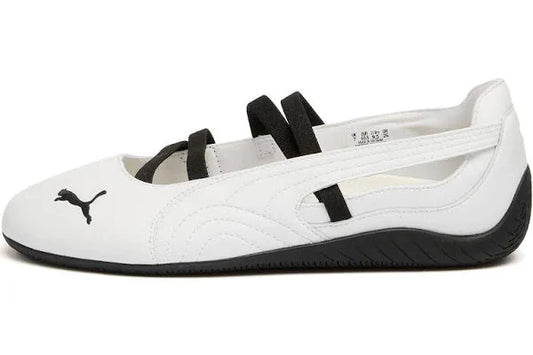 Puma Women's Speedcat Ballet LTH Wns in Puma White/Puma Black